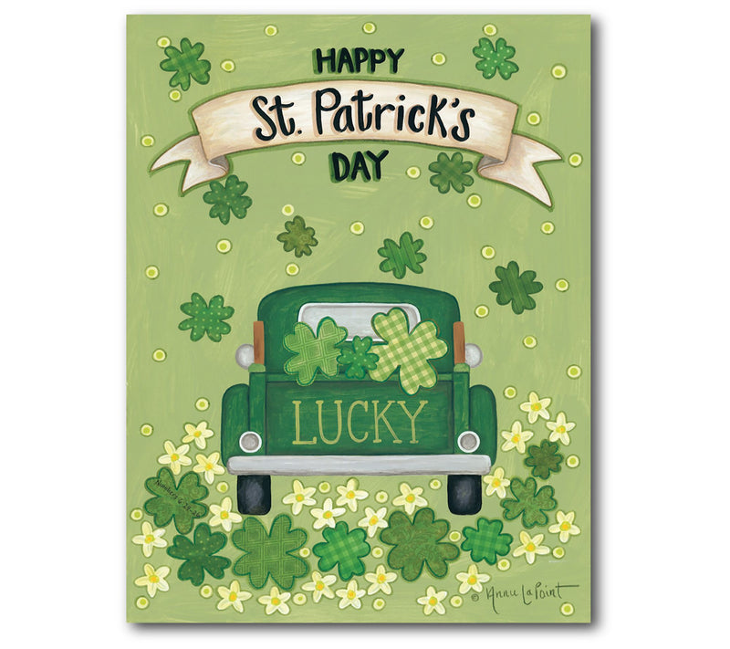 Courtside Market St. Patrick's Day 11x14 CanvasWall Art — Main view