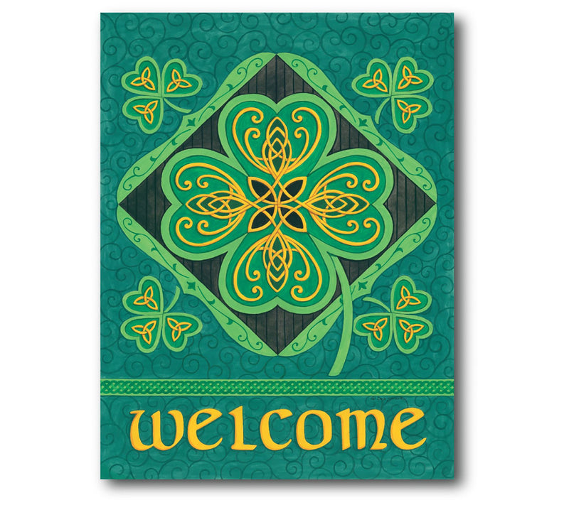 Courtside Market Celtic Welcome 11x14 Canvas Wall Art — Main view