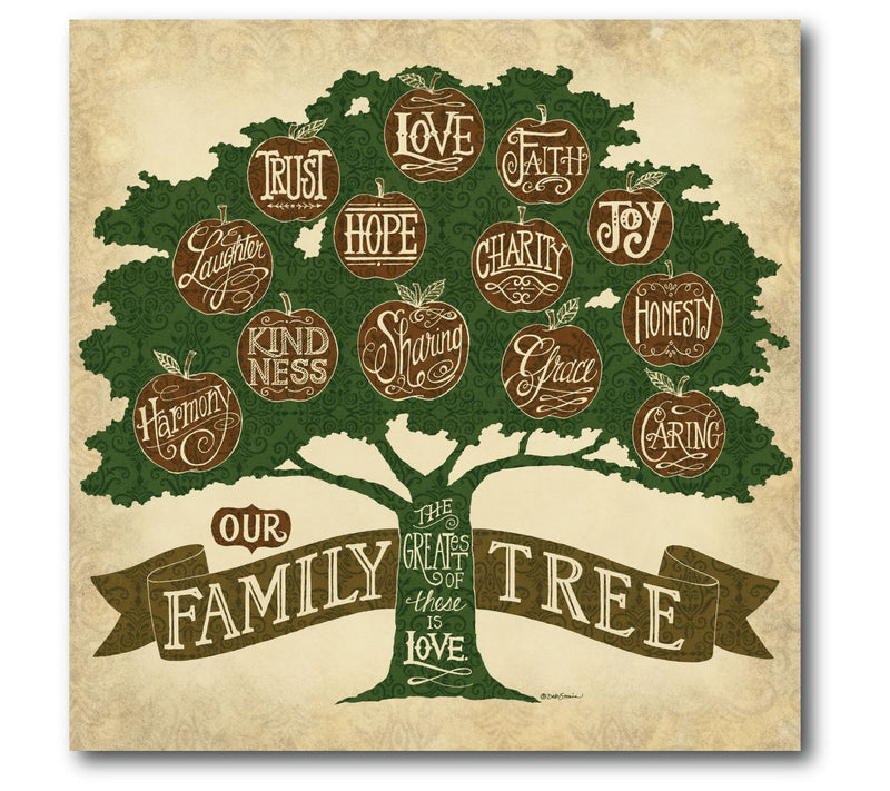 Courtside Market Family Matters 16x16 Canvas Wall Art — Main view