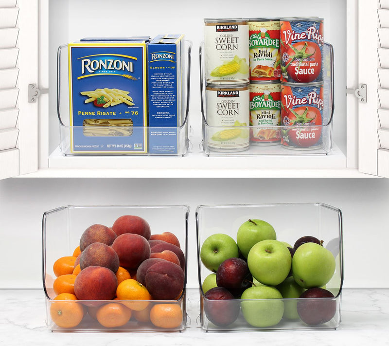 Sorbus 4-Piece Stackable Pantry Bin Square — View 5