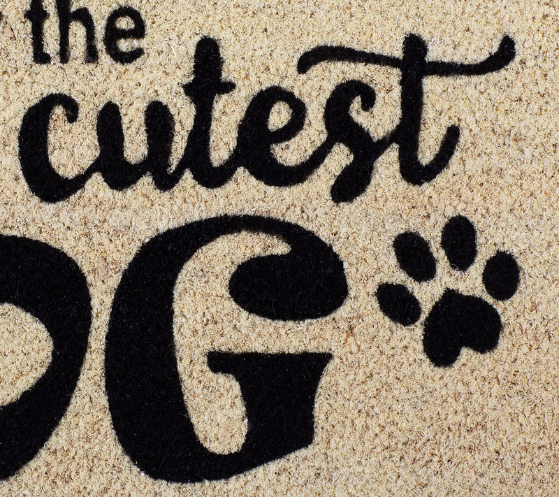 Design Imports World's Cutest Dog Doormat — View 2