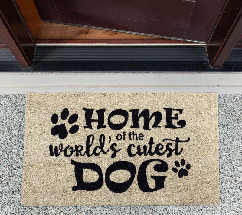 Design Imports World's Cutest Dog Doormat — View 5