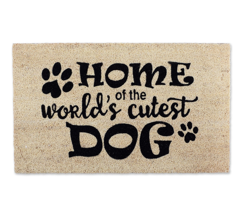 Design Imports World's Cutest Dog Doormat — Main view
