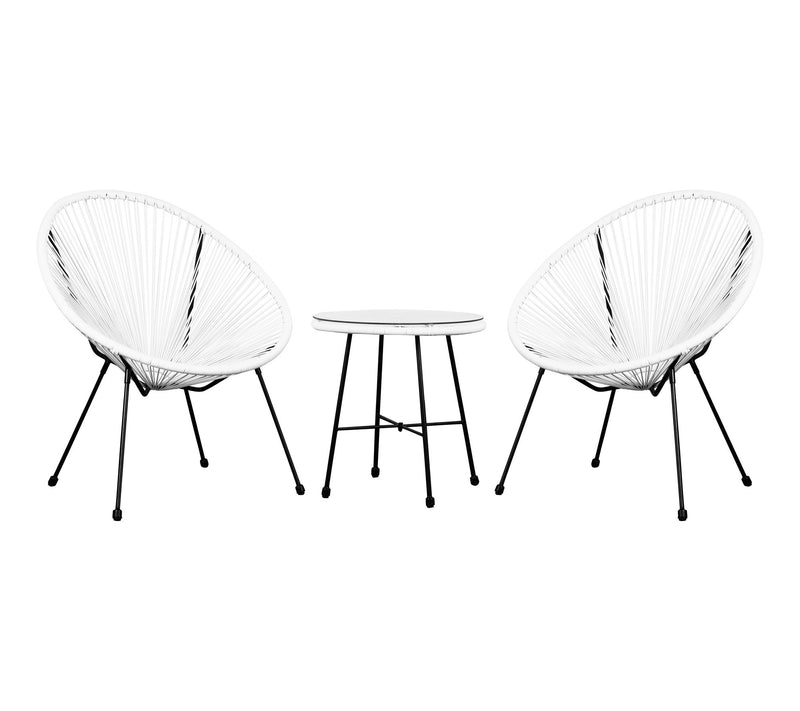 Dukap 3-Piece Conversation Outdoor Patio Set - assio — Main view