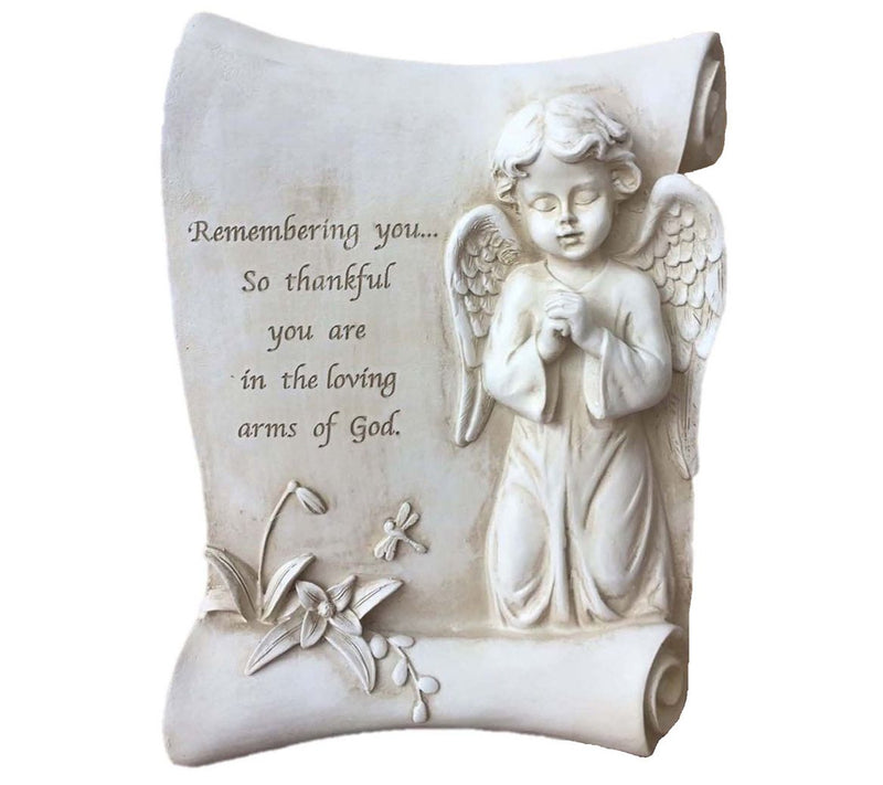 SWI 8.5" Remembrance angel — Main view