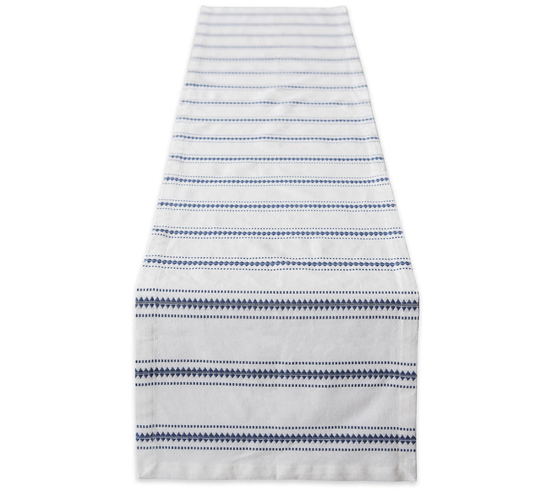 Design Imports 14x72 Zig Dobby Stripe Table Runner — View 7