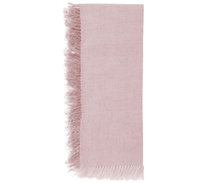Karma Gifts Set of 4 Fringed Dinner Napkins — View 10