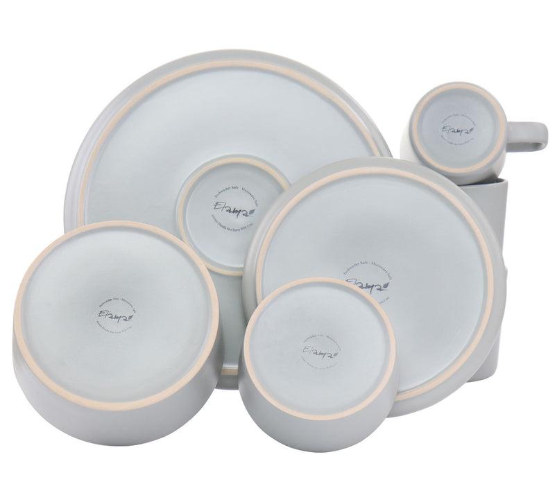 Elama Luxmatte 20 Piece Dinnerware Set — View 11
