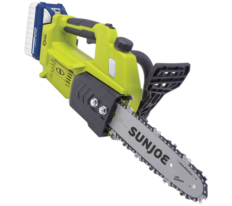 Sun Joe 24-Volt Cordless 10" Chain Saw Kit — View 3