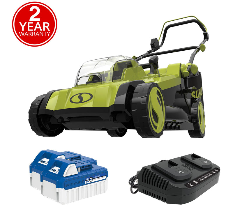 Sun Joe 48-Volt Cordless 17" Lawn Mower Kit — View 2