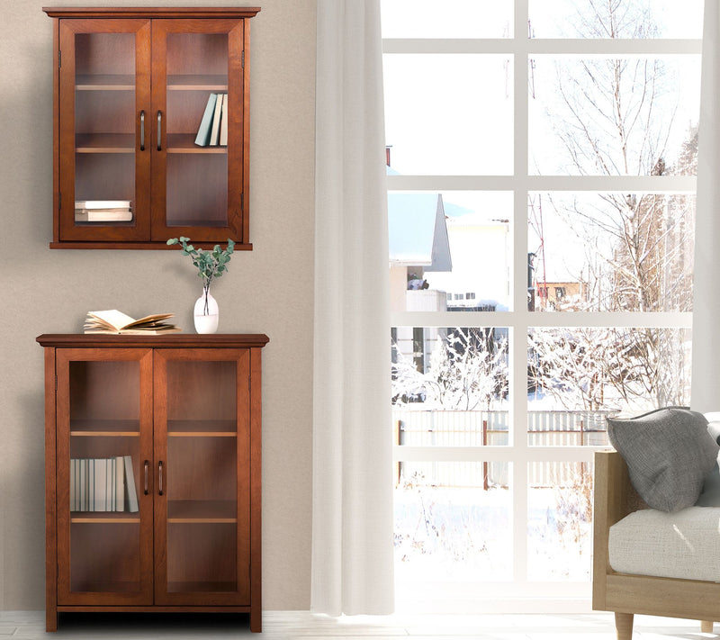Avery Removable Wall Cabinet with 2 Doors -Wood Veneer — View 2