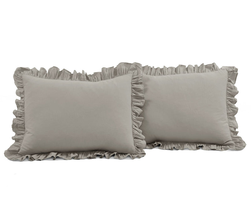 Reyna Cotton 3-Piece Full/Queen Duvet Cover Setby Lush Decor — View 18