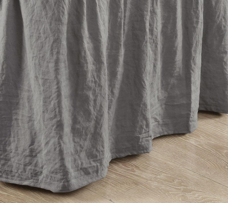 Ruched Ruffle Elastic Wrap-Around Twin/Twin-XL/Full Bedskirt — View 15