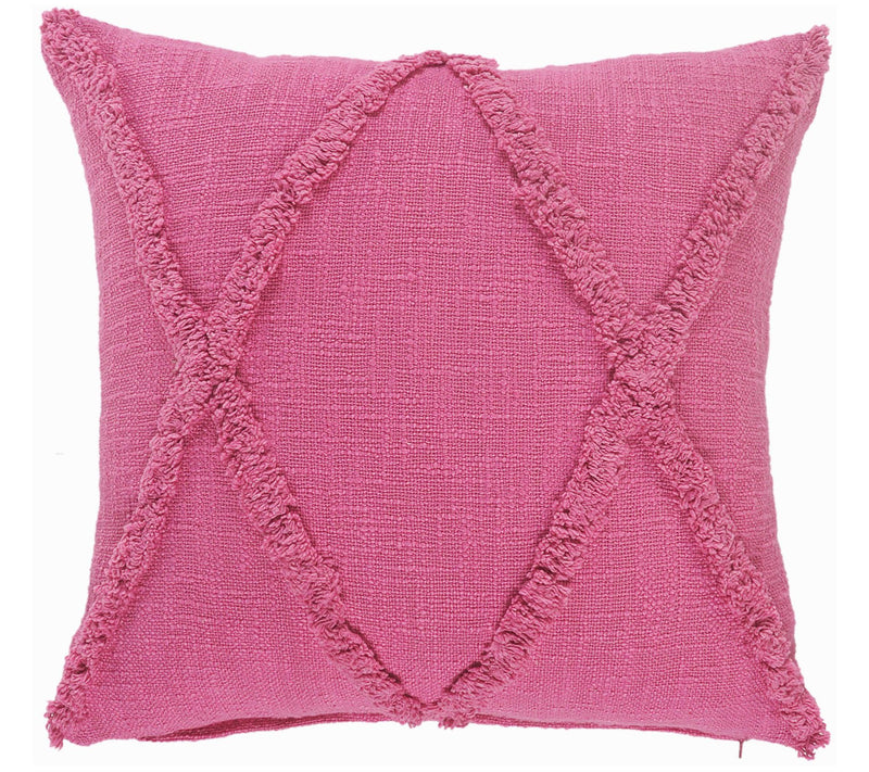 Ox Bay Diamond Tufted Solid Throw Pillow — View 17