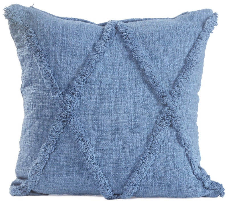 Ox Bay Diamond Tufted Solid Throw Pillow — View 3