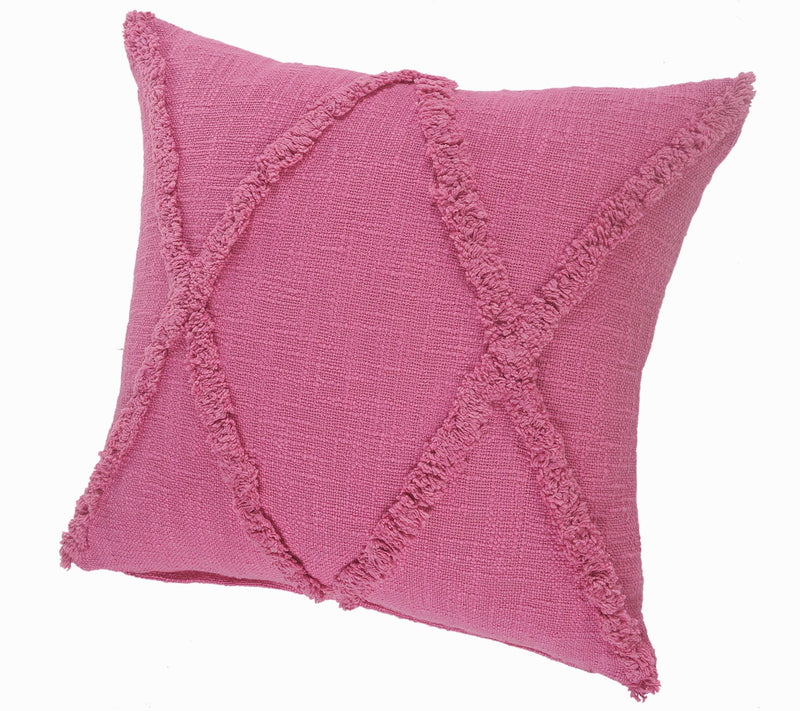 Ox Bay Diamond Tufted Solid Throw Pillow — View 21