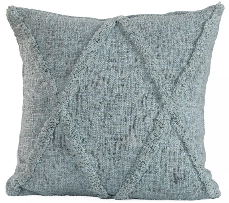 Ox Bay Diamond Tufted Solid Throw Pillow — View 15