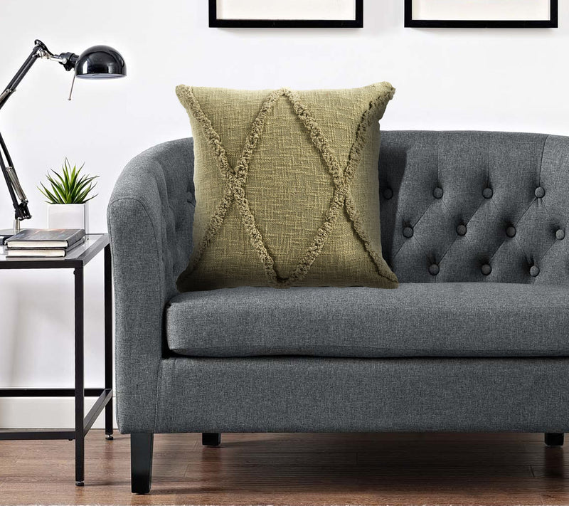 Ox Bay Diamond Tufted Large Throw Pillow — View 11