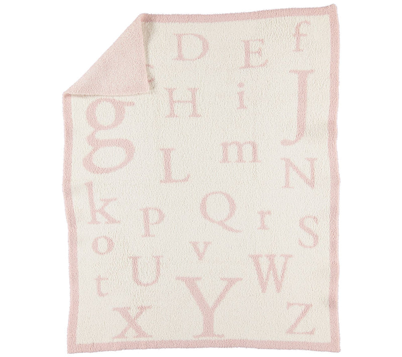 Barefoot Dreams Cozychic ABC Blanket — Main view