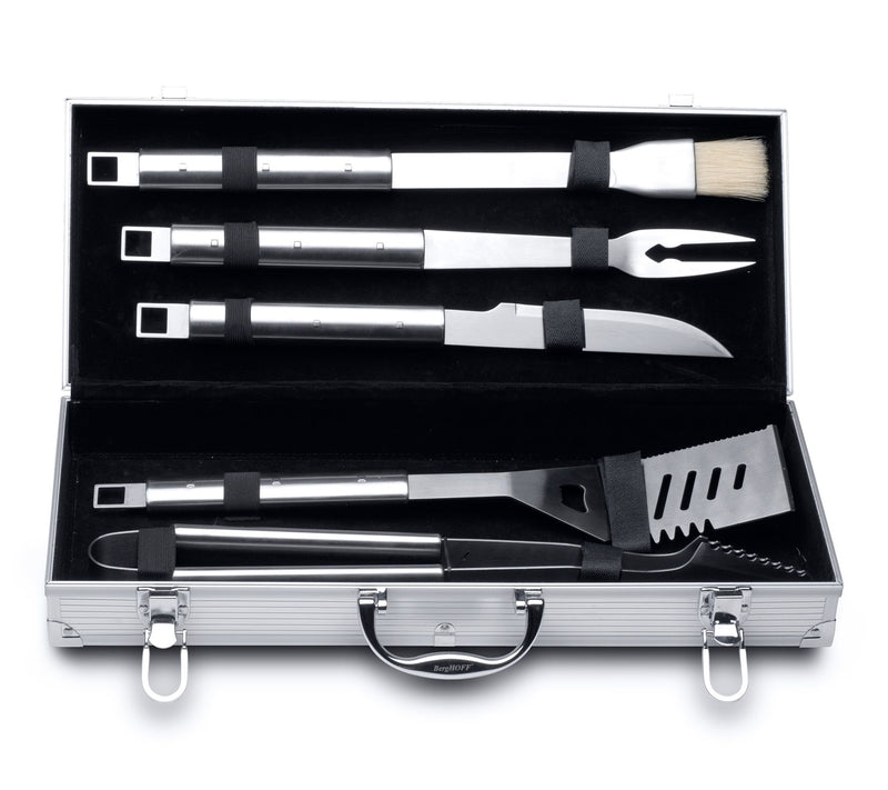 BergHOFF Essentials 6pc BBQ Set with Case — Main view
