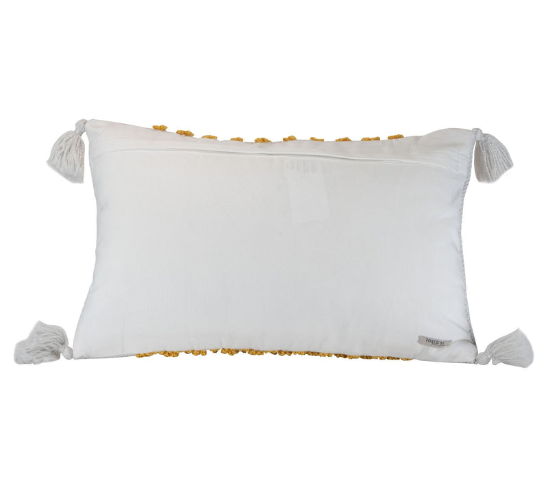 Foreside Home & Garden Pulled Yarn Hand Woven 14x22" Pillow — View 3
