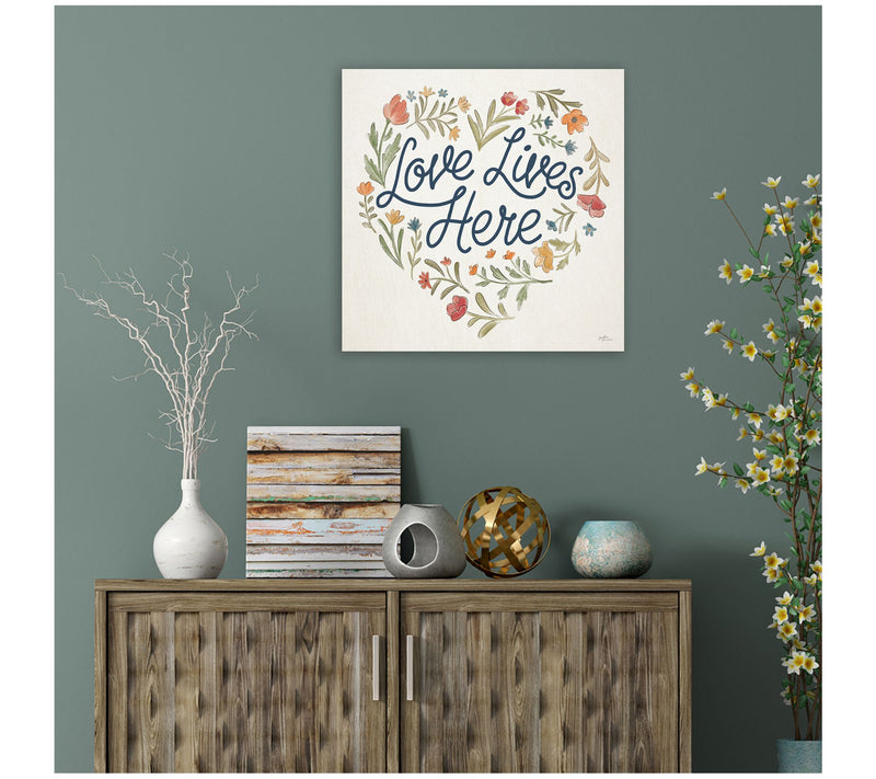 Courtside Market Spiced Petals IV 24x24 CanvasWall Art — View 2