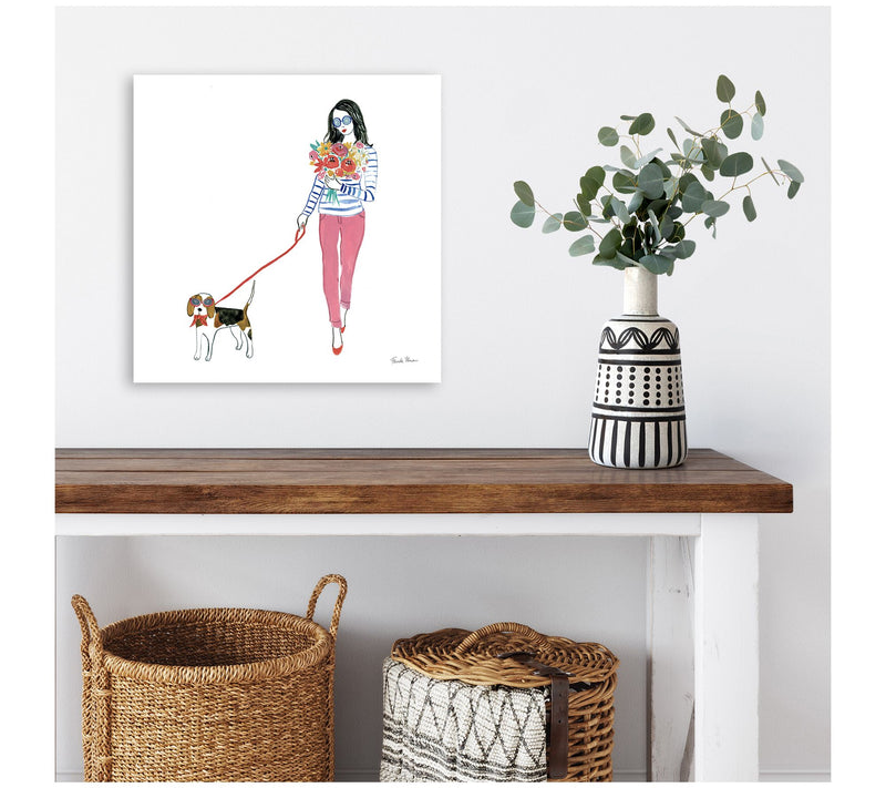 Courtside Market Fun Times I 16X16 Canvas WallArt — View 2