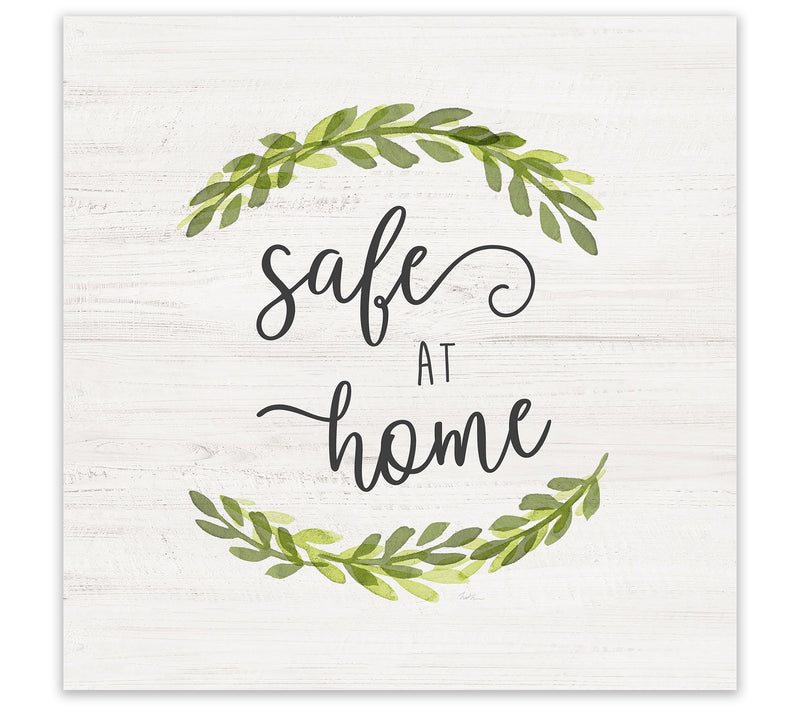Courtside Market Safe At Home 24x24 Canvas WallArt — Main view