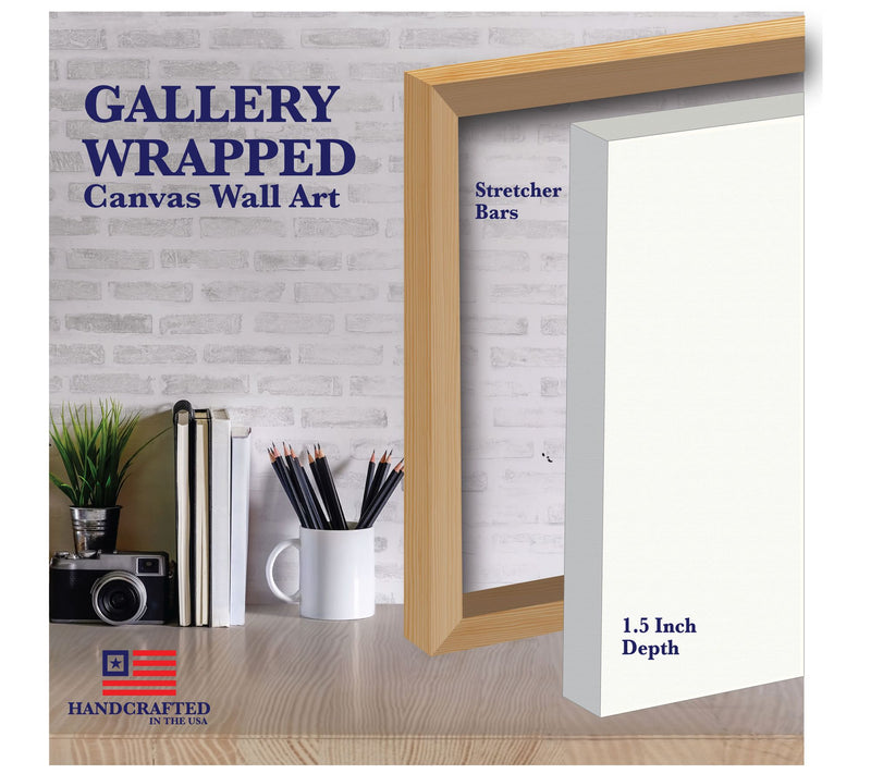 Courtside Market Woodland Greenery II 16x20 Canvas Wall Art — View 4