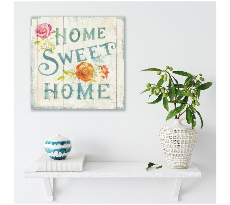 Courtside Market Full Bloom XI Floral 16x16 Canvas Wall Art — View 2