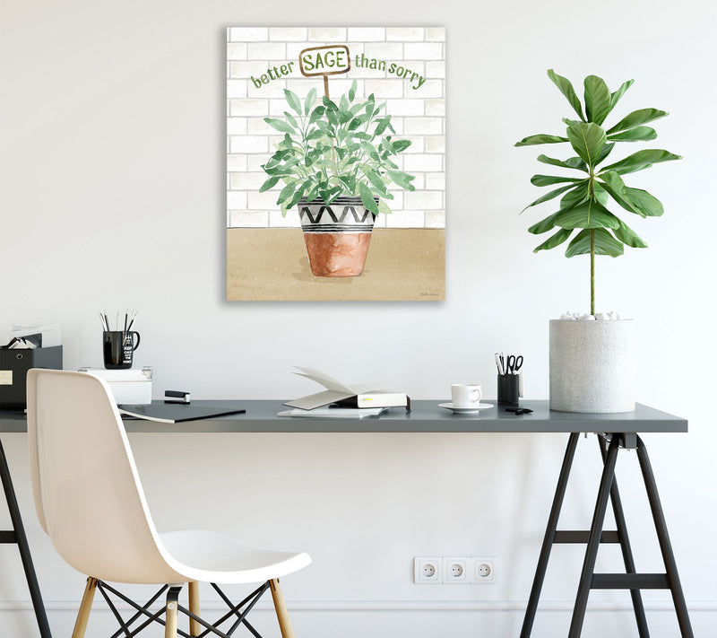 Courtside Market Herb Garden V 20" x 24" CanvasWall Art — View 2