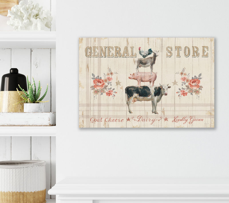 Courtside Market General Store 16" x 20" CanvasWall Art — View 2