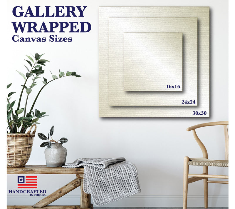 Courtside Marke t Never Stop Dr eaming 24" x 24 " Canvas Wall A — View 2