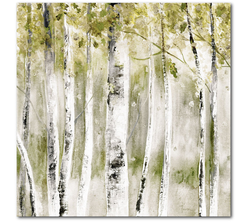 Courtside Market A Fall Day 24" x 24" Canvas Wall Art — Main view