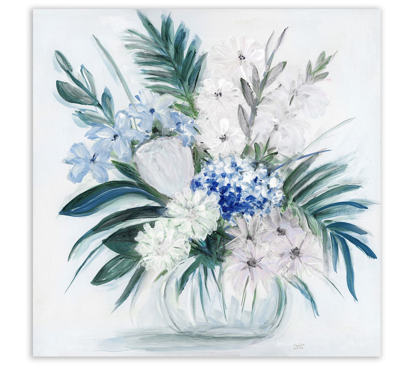 Courtside Market Blue Tropicana I 24x24 CanvasWall Art — Main view