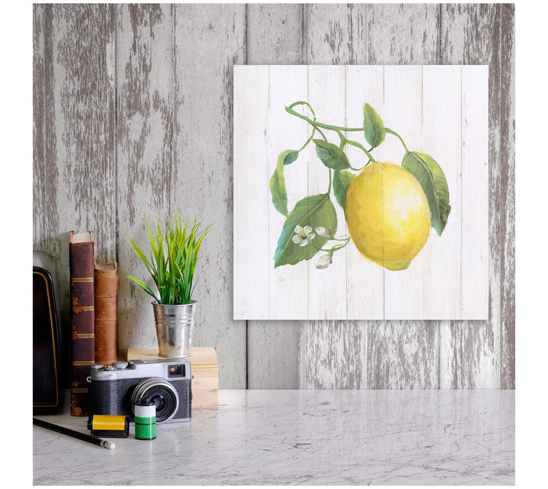 Courtside Market  Lemon Fresh I 16x16 Canvas Wall Art — View 2