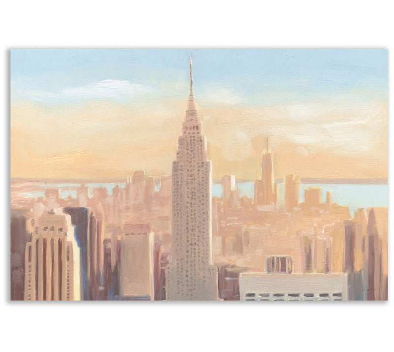 Courtside Market Manhattan Dawn 24x36 Canvas Wall Art — Main view