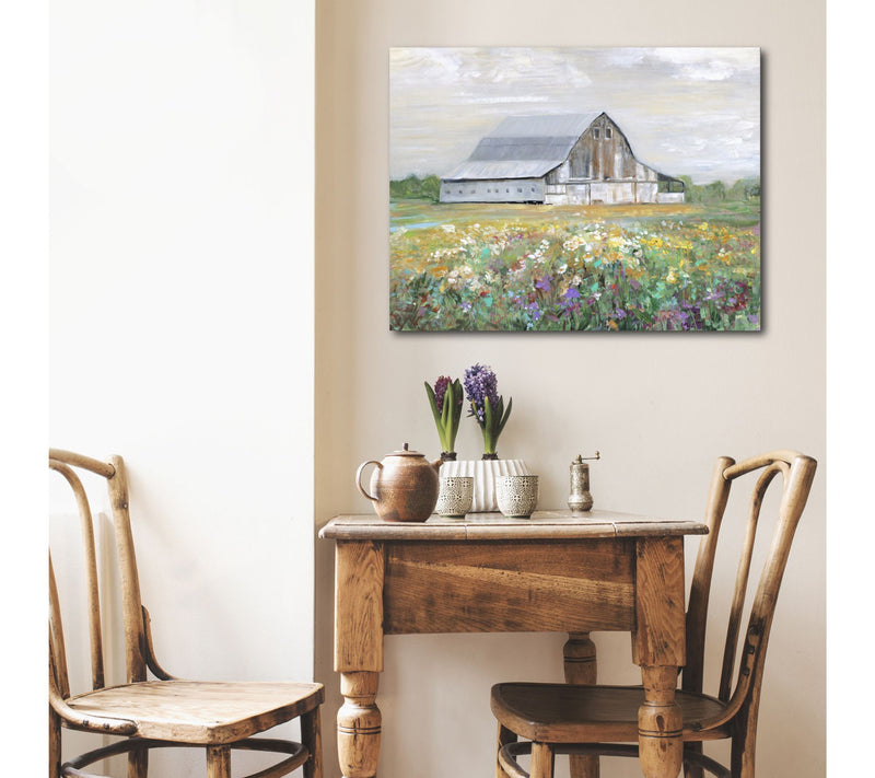 Courtside Market Fresh Flowers At The Farm 20x24 Canvas — View 2