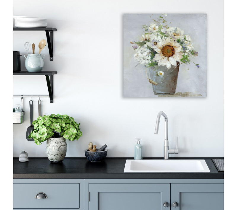 Courtside Market Country Romance I 24x24 CanvasWall Art — View 2