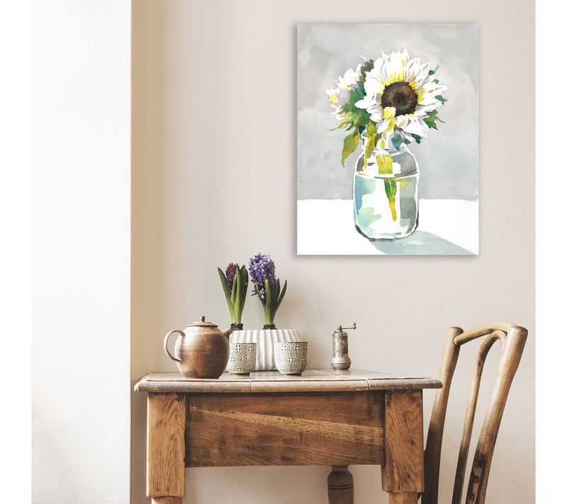 Courtside Market  Sunflower I 16x20 Canvas WallArt — View 2