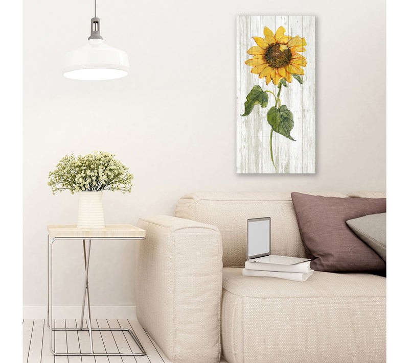 Courtside Market Sunflower Autumn II 12x24 Canvas Wall Art — View 2