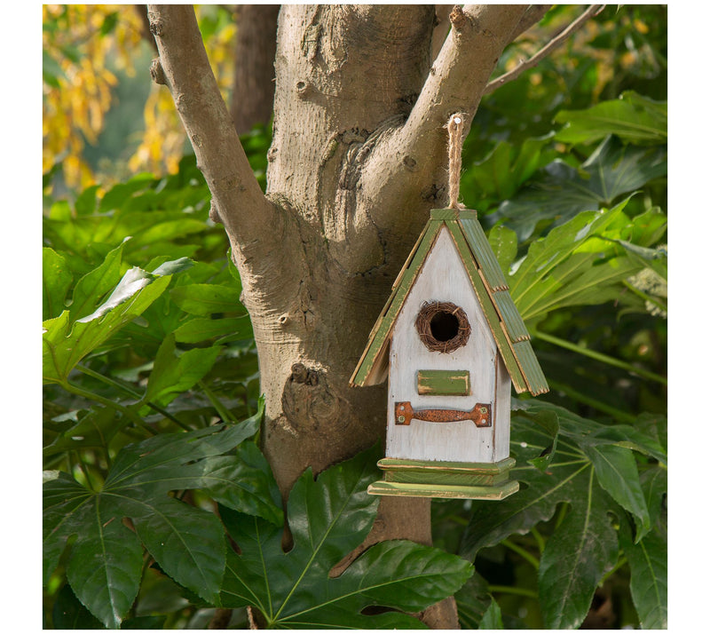 Glitzhome Alpine Villiage Garden Shingled Birdhouse — View 2