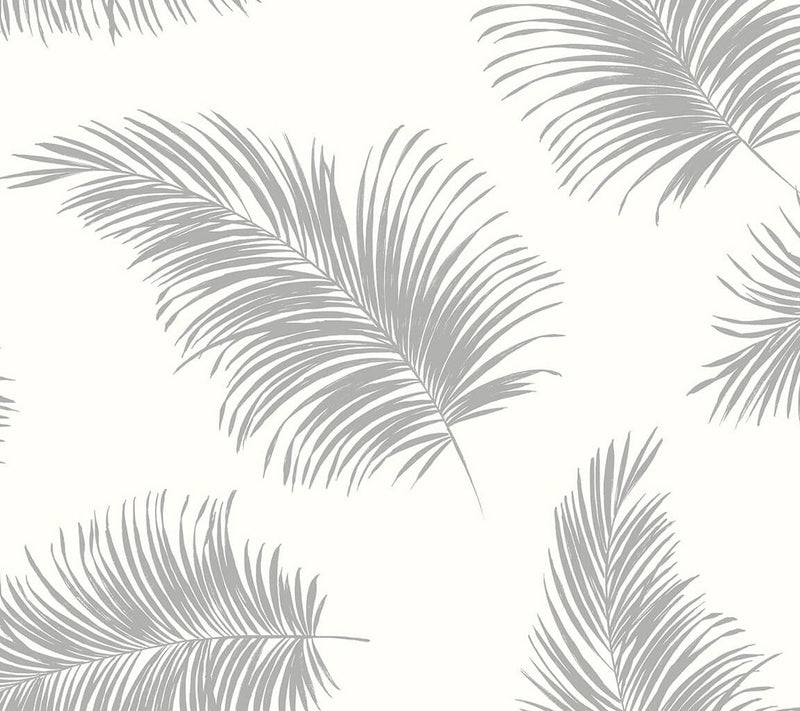 Lillian August Tossed Palm Peel and Stick Wallpaper Roll — Main view
