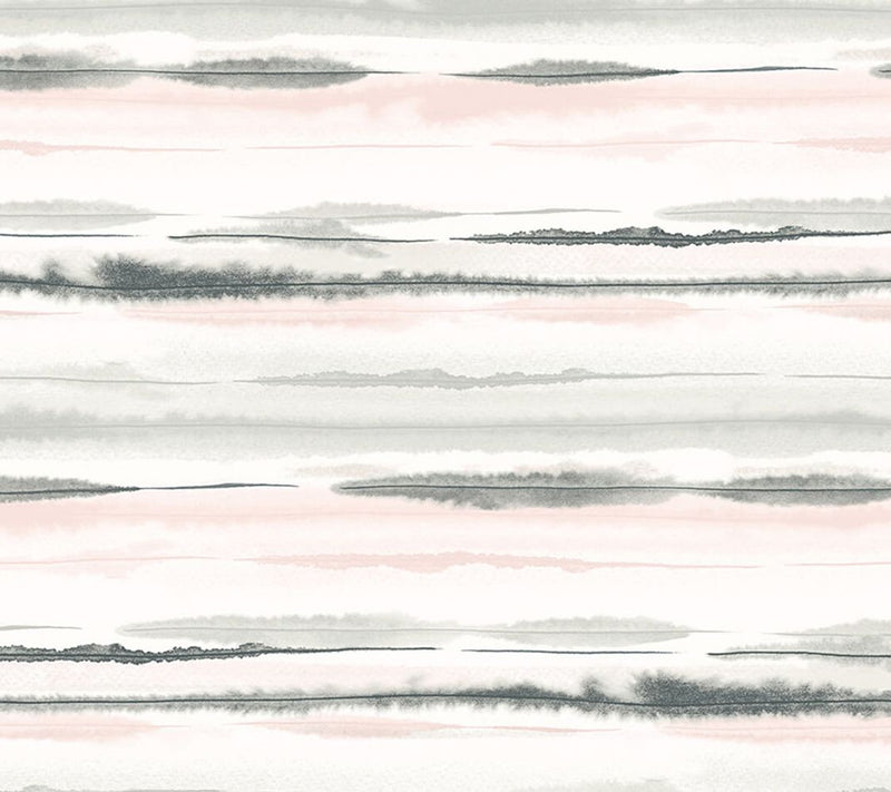 Lillian August Horizon Stripe Peel and Stick Wallpaper Roll — View 5