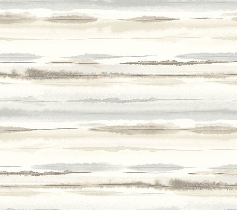 Lillian August Horizon Stripe Peel and Stick Wallpaper Roll — View 6