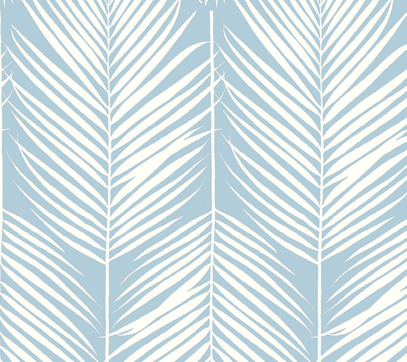 NextWall Palm Silhouette Peel and Stick Wallpap er Roll — View 5