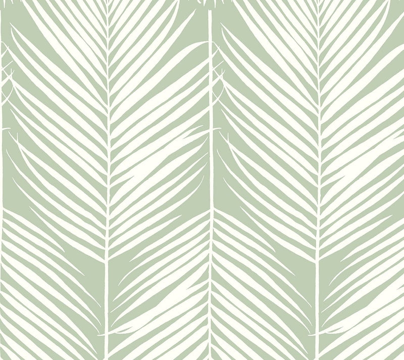 NextWall Palm Silhouette Peel and Stick Wallpap er Roll — View 9