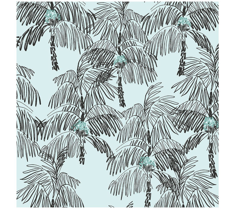NextWall Palm Beach Peel and Stick Wallpaper Roll — View 7