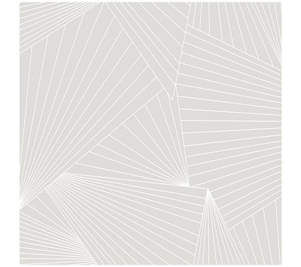 NextWall Ray Geo Peel and Stick Wallpaper Roll
