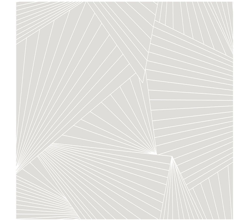NextWall Ray Geo Peel and Stick Wallpaper Roll — Main view